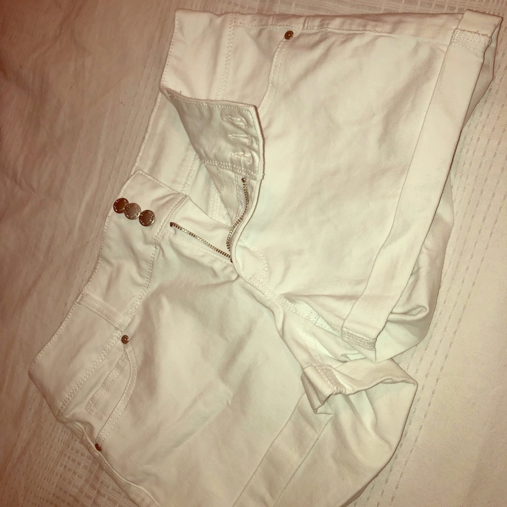 White shorts
